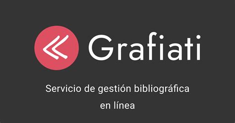 Generador de citas APA 6 – Grafiati